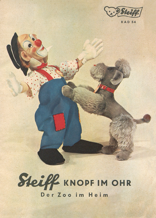 Seite 1 Margarete Steiff Katalog 1954
