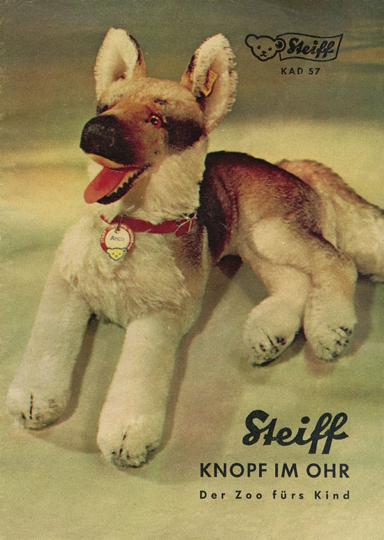 Seite 1 Steiff Der Zoo fürs Kind Katalog 1957