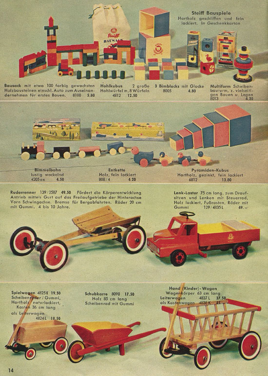 Seite 14 Steiff Der Zoo fürs Kind Katalog 1957