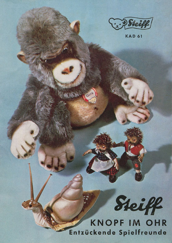 Seite 1 Margarete Steiff Katalog 1961