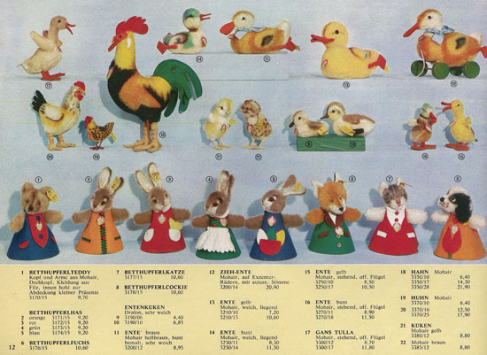 Seite 12 Margarete Steiff Katalog KAD 70 1970