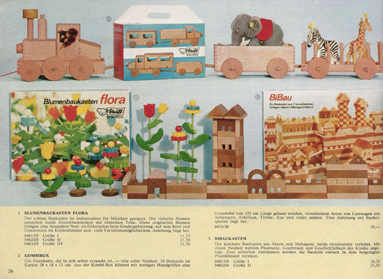 Seite 26 Margarete Steiff Katalog KAD 70 1970