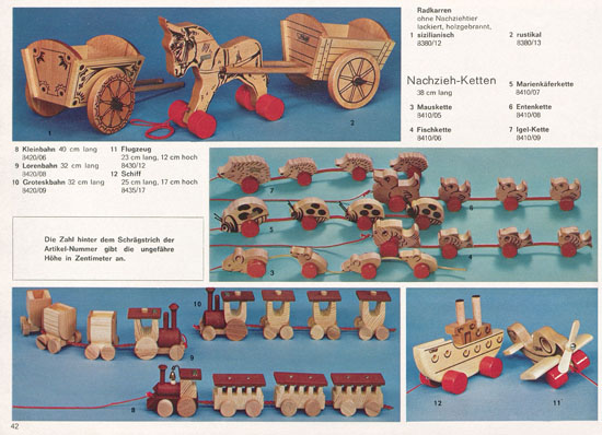 Margarete Steiff Katalog 1973