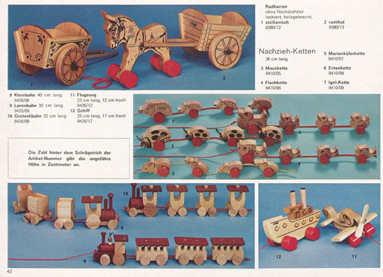 Margarete Steiff Katalog 1973