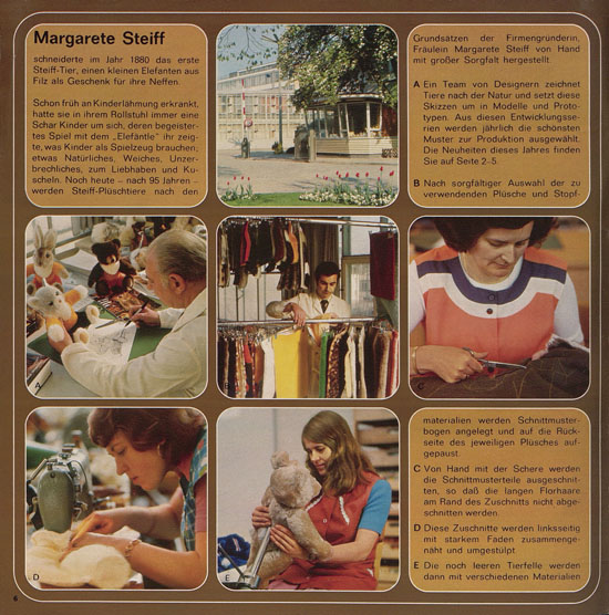 Seite 6 Margarete Steiff Katalog KD 75 1975