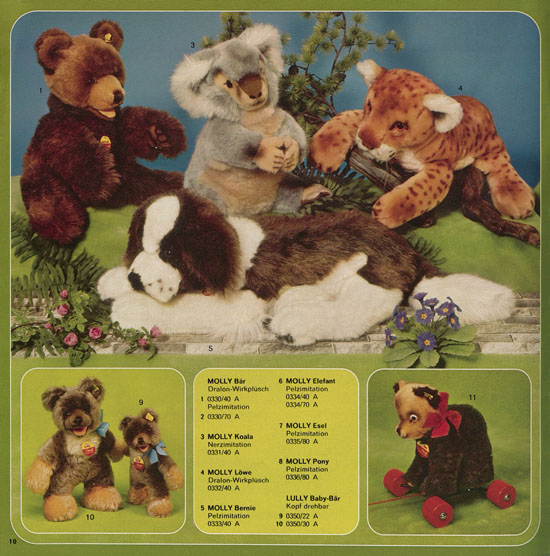 Seite 10 Margarete Steiff Katalog KD 75 1975