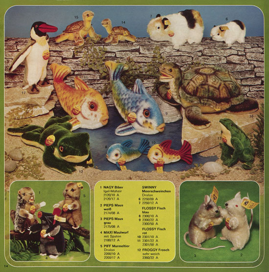Seite 14 Margarete Steiff Katalog KD 75 1975