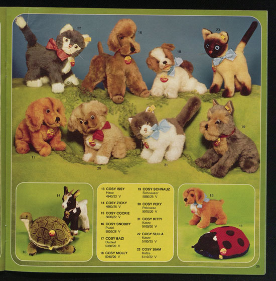 Seite 25 Margarete Steiff Katalog KD 75 1975