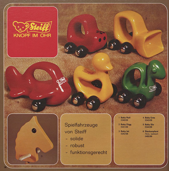 Seite 38 Margarete Steiff Katalog 1976