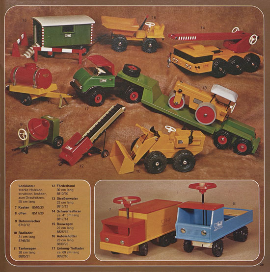 Seite 39 Margarete Steiff Katalog 1976
