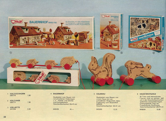 Margarete Steiff Katalog 1970-1971