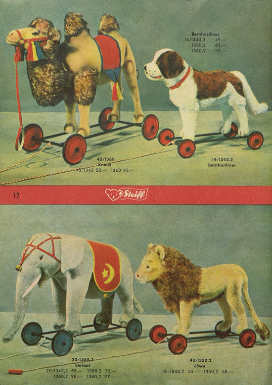 Seite 12 Margarete Steiff KAD 52 Katalog 1952
