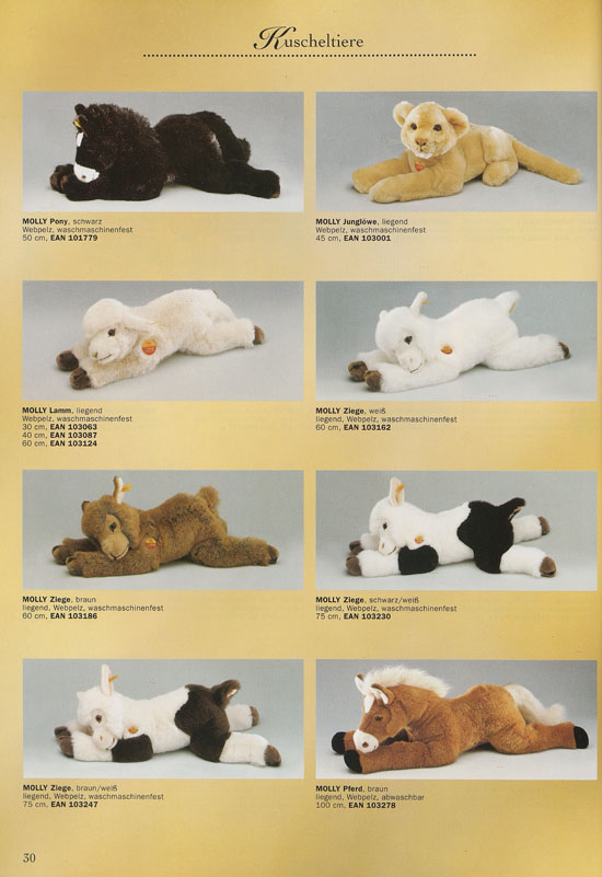 Margarete Steiff Katalog 1997