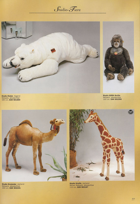 Margarete Steiff Katalog 1997