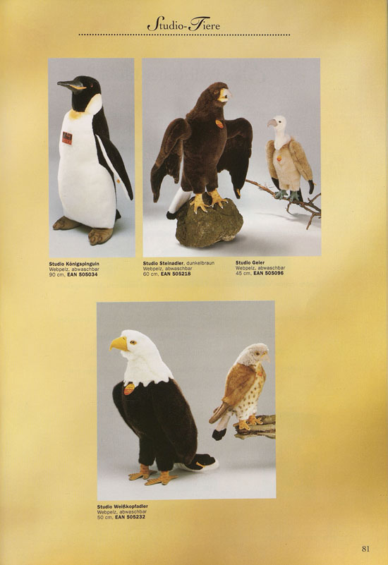 Margarete Steiff Katalog 1997