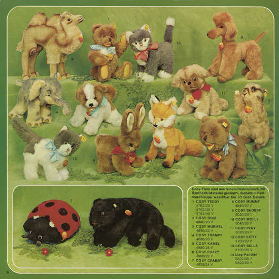 Seite 6 Margarete Steiff Austria Prospekt BLOE 76 1976