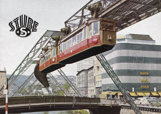 Richard Stube Schwebebahn Katalog 1957