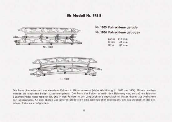 Richard Stube Schwebebahn Katalog 1957