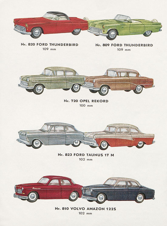 Tekno Katalog 1961