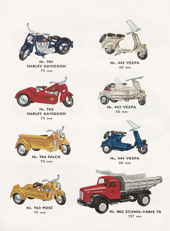 Tekno Katalog 1961