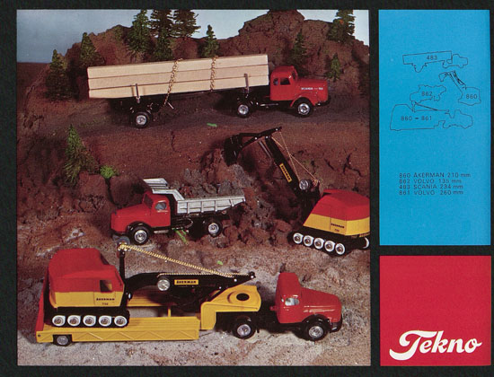 Seite 6 Tekno Katalog 1971-1972