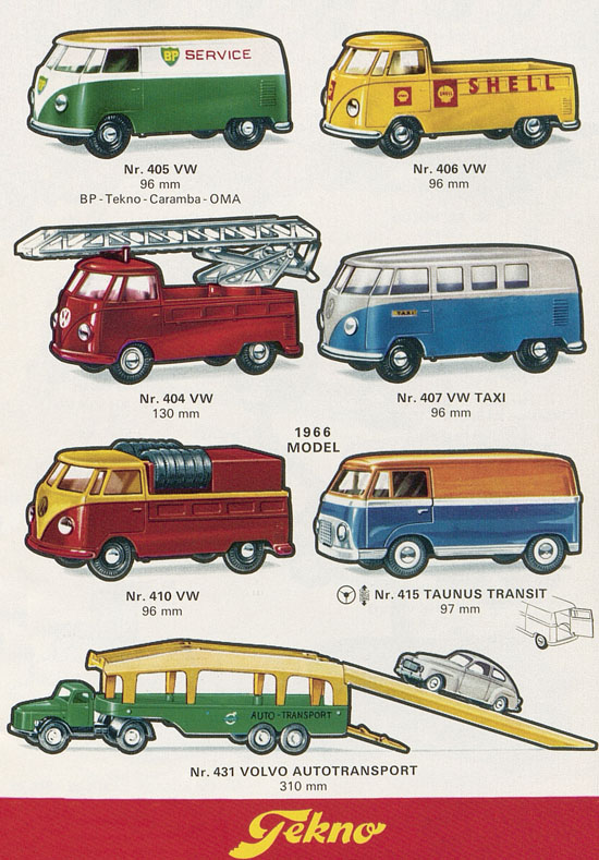 Tekno Katalog 1966