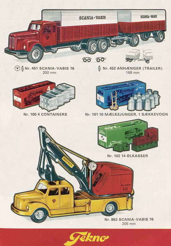 Tekno Katalog 1966