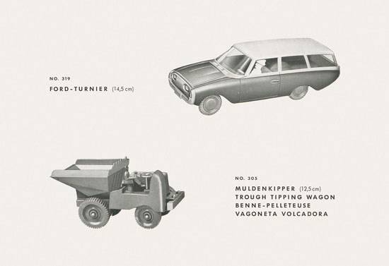 Tim-Mee S/W Katalog 1961