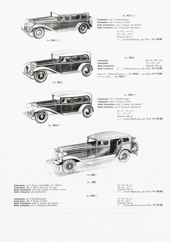 Tipp & Co. Katalog 1937