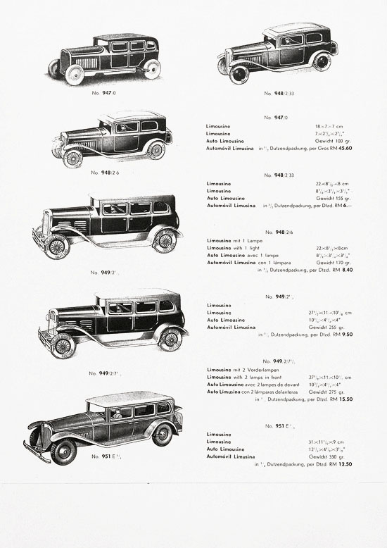 Tipp & Co. Katalog 1937