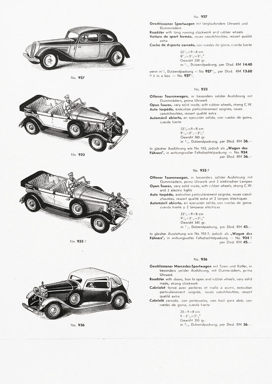 Tipp & Co. Katalog 1937