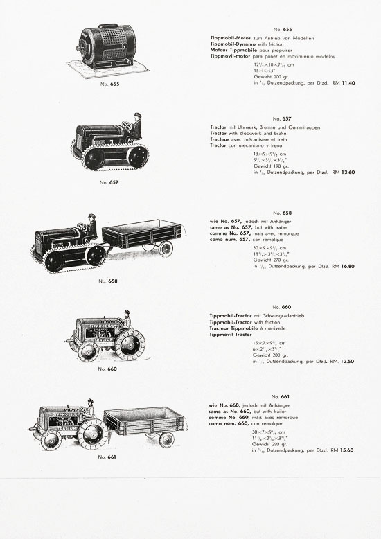 Tipp & Co. Katalog 1937