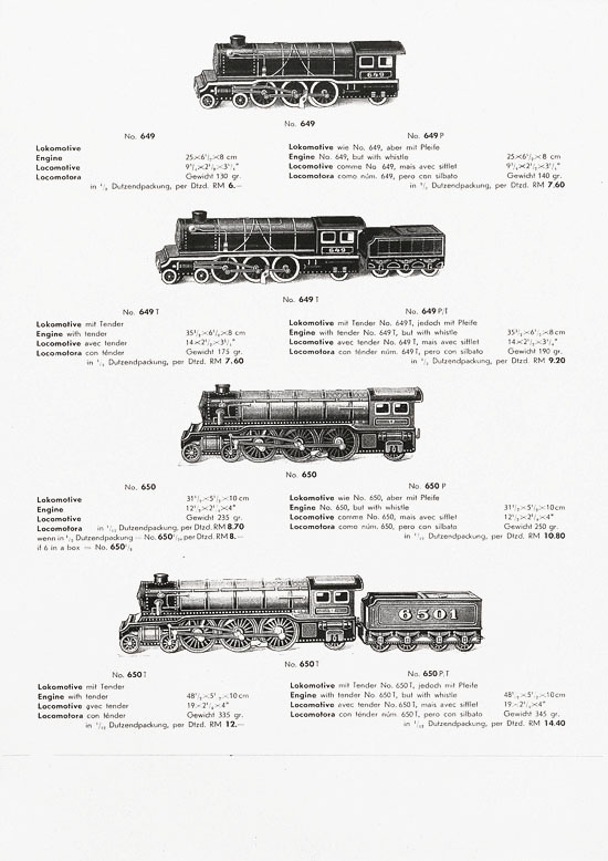 Tipp & Co. Katalog 1937