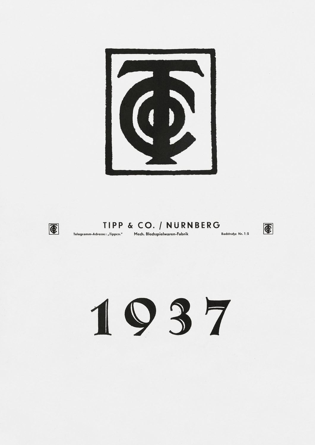 Tipp & Co. Katalog 1937