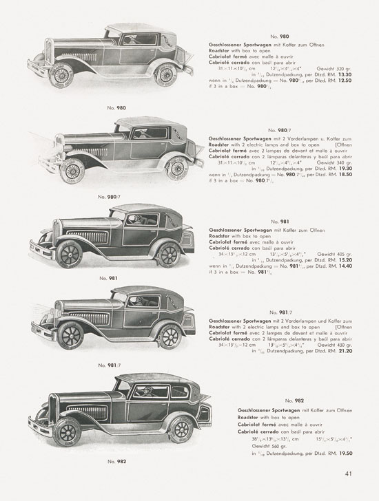 Tipp & Co. Katalog 1935