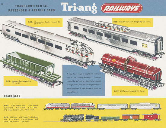 Tri-ang Railways catalog 1956