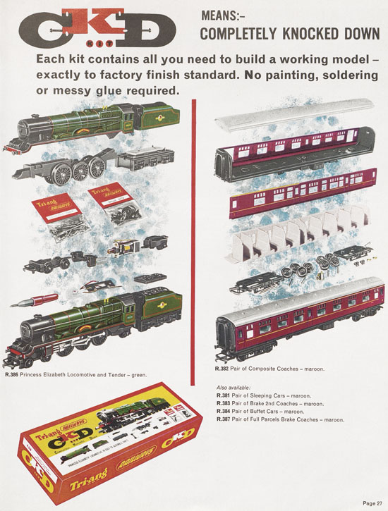 Tri-ang Railways catalog 1963