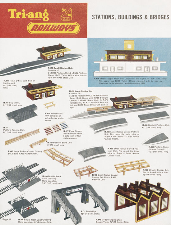 Tri-ang Railways catalog 1963