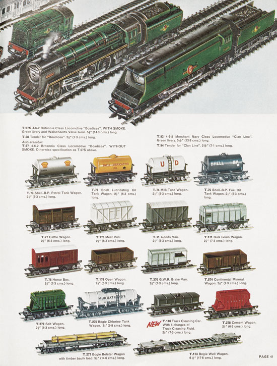 Tri-ang Railways catalog 1963