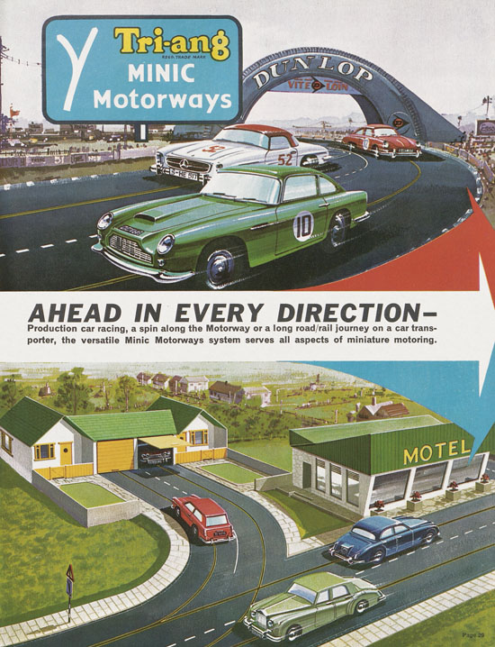 Tri-ang catalog Railways and Motorways 1964