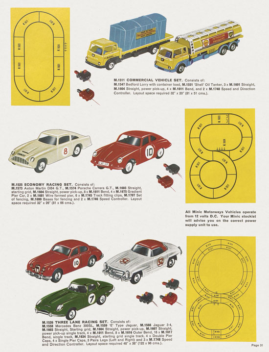 Tri-ang catalog Railways and Motorways 1964