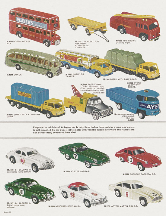 Tri-ang catalog Railways and Motorways 1964