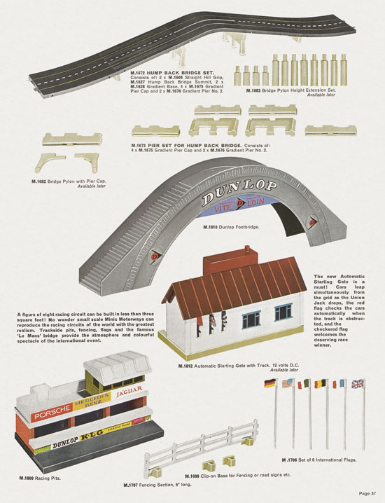 Tri-ang catalog Railways and Motorways 1964