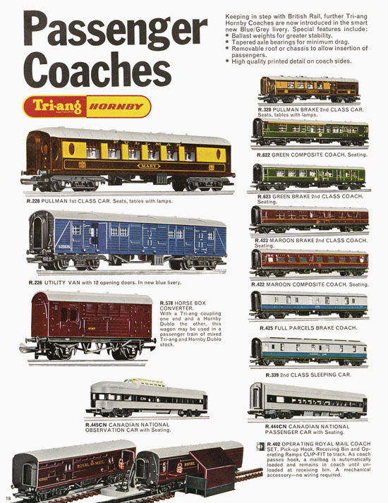 Tri-ang Hornby Minic catalogue 1968