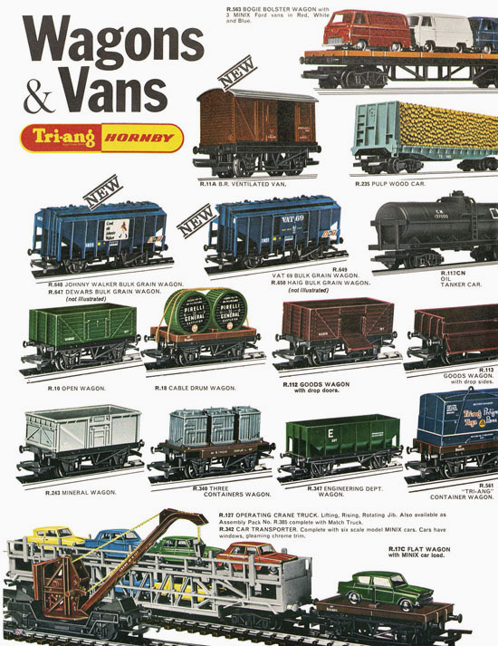 Tri-ang Hornby Minic catalogue 1968