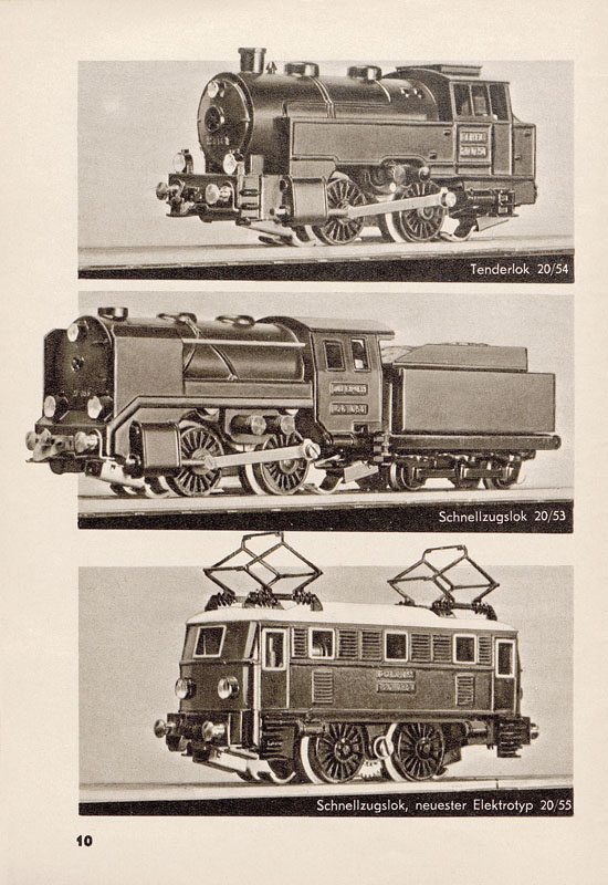 Seite 12 Trix Katalog 1938-1939