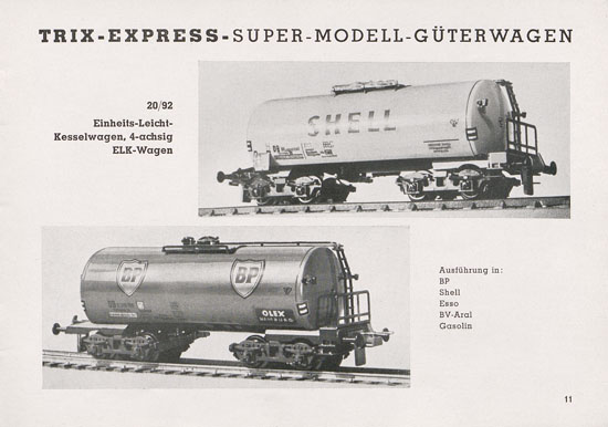 Seite 13 Trix Katalog 1950