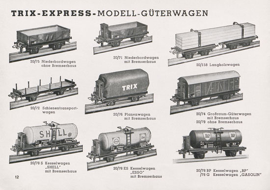 Seite 14 Trix Katalog 1950