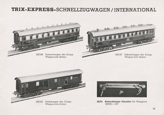 Seite 17 Trix Katalog 1950