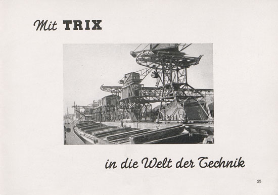 Trix Katalog 1950